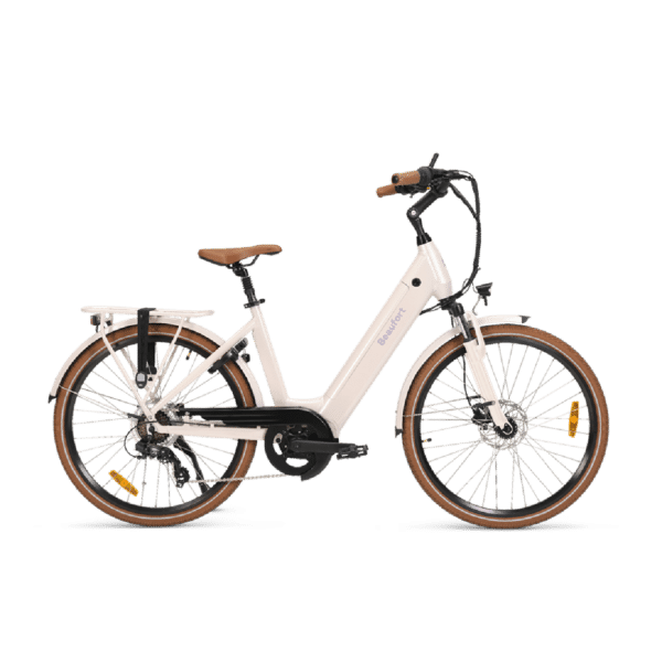Vélo électrique Betty 2024 blanc casse