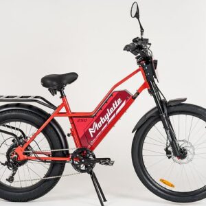 Mobylette 250 trail rouge